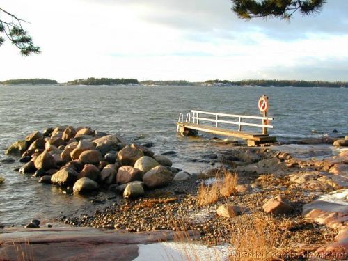 Laituri Lauttasaaressa
