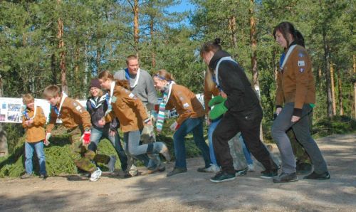 Teltanpystytyskilpailu
